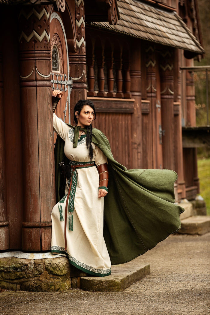 Cloak Milisant, green