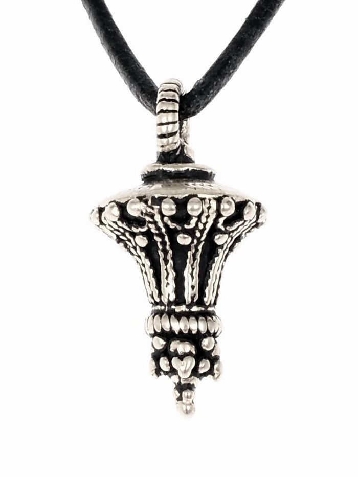 Germanic berlok (mini), 2nd century, silvered bronze