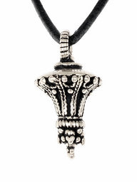 Germanic berlok (mini), 2nd century, silvered bronze