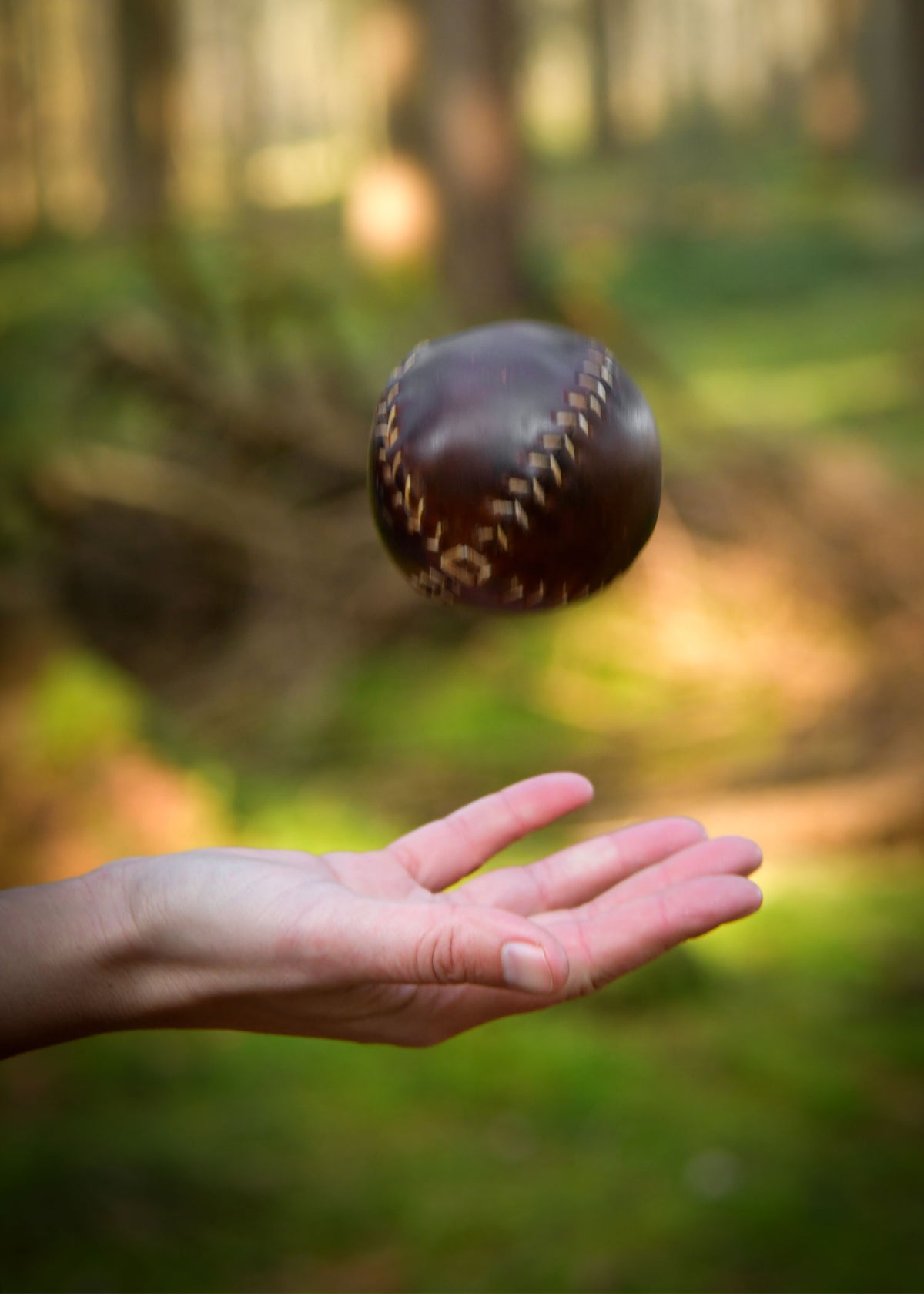 Leather ball medieval atmosphere
