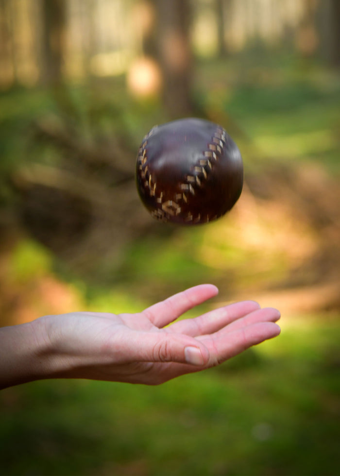 Leather ball medieval atmosphere