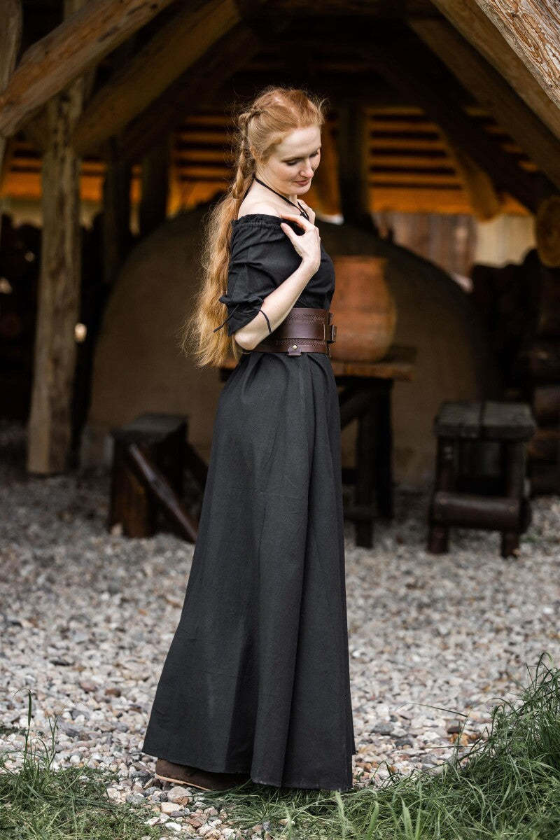 Festival jurk Melisande, zwart