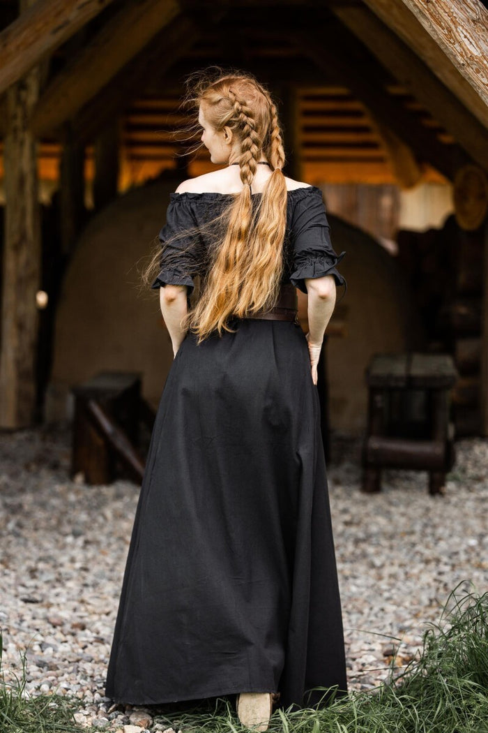 Festival jurk Melisande, zwart