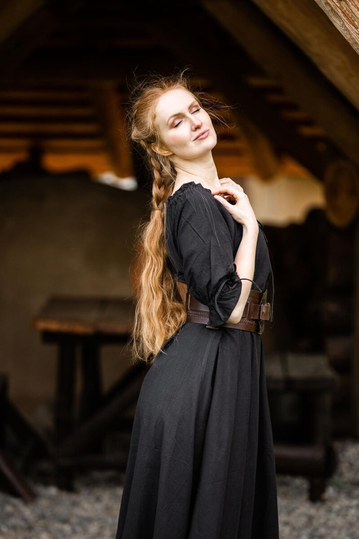 Festival jurk Melisande, zwart