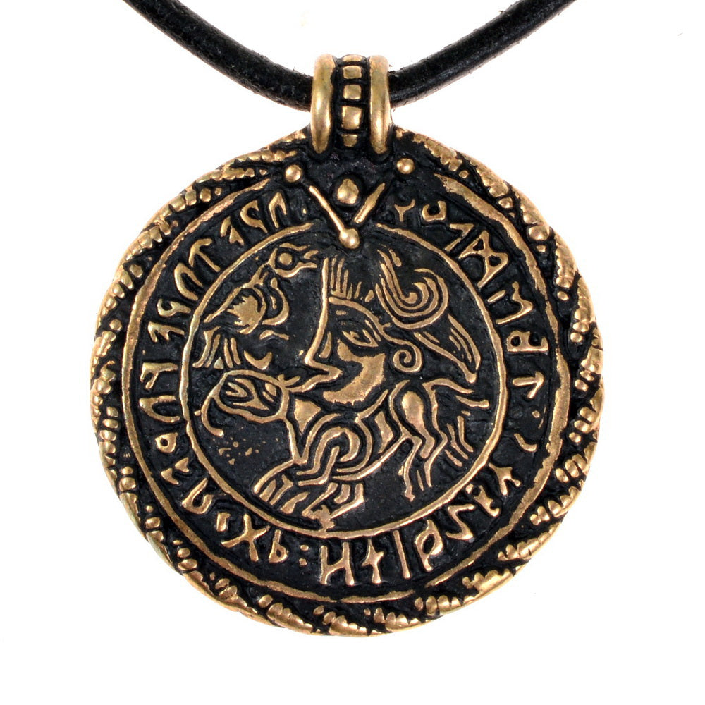 Bractate of Vadstena, 5th century, bronze