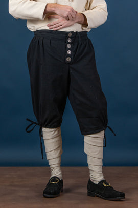 Tilly Renaissance trousers, black