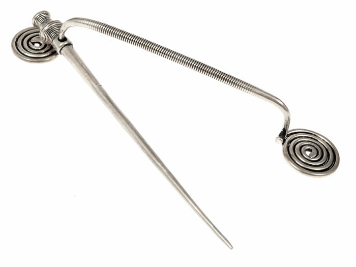 Bronze Age-violin bow fibula, Rogaland, bronze