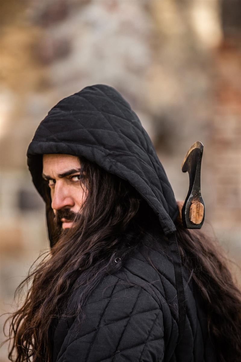 Cappuccio imbottito Nils, nero