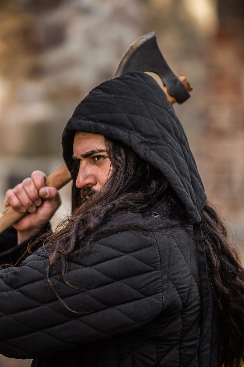 Cappuccio imbottito Nils, nero