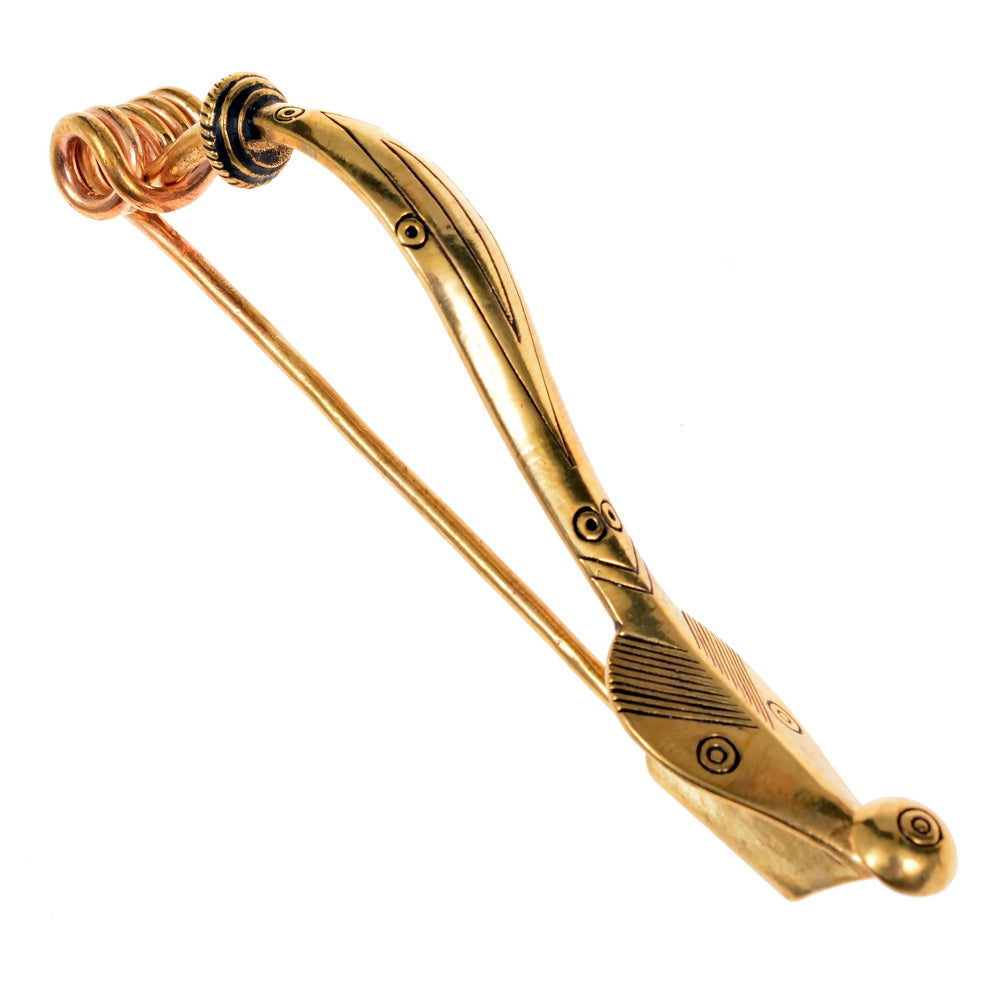 Celtic Certosafibula, Dürrnberg, bronze