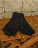 Leather gloves Clemens black