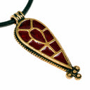 Cloisonné pendant Crimean, 4th-5th century, silvered bronze