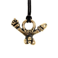Roman fascinumamulet Kalkriese, 1st century, brass
