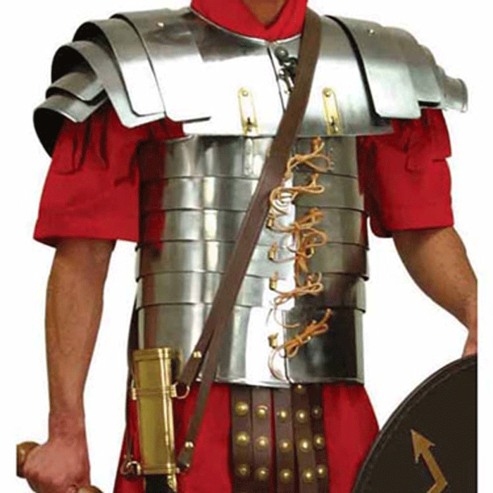 Leather shoulder strap for swords