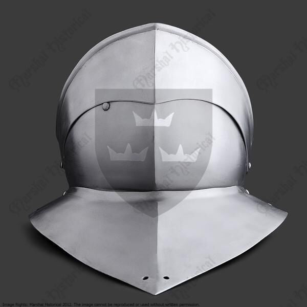 Gothic bevor 1450-1500, 1.6 mm