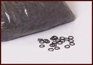 3 kg bronzed chainmail rings, unriveted, 9 mm