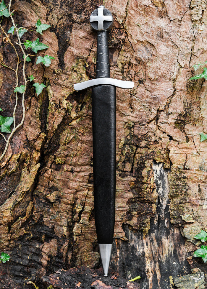 Crusader dagger Jerusalem, blunt (battle-ready)
