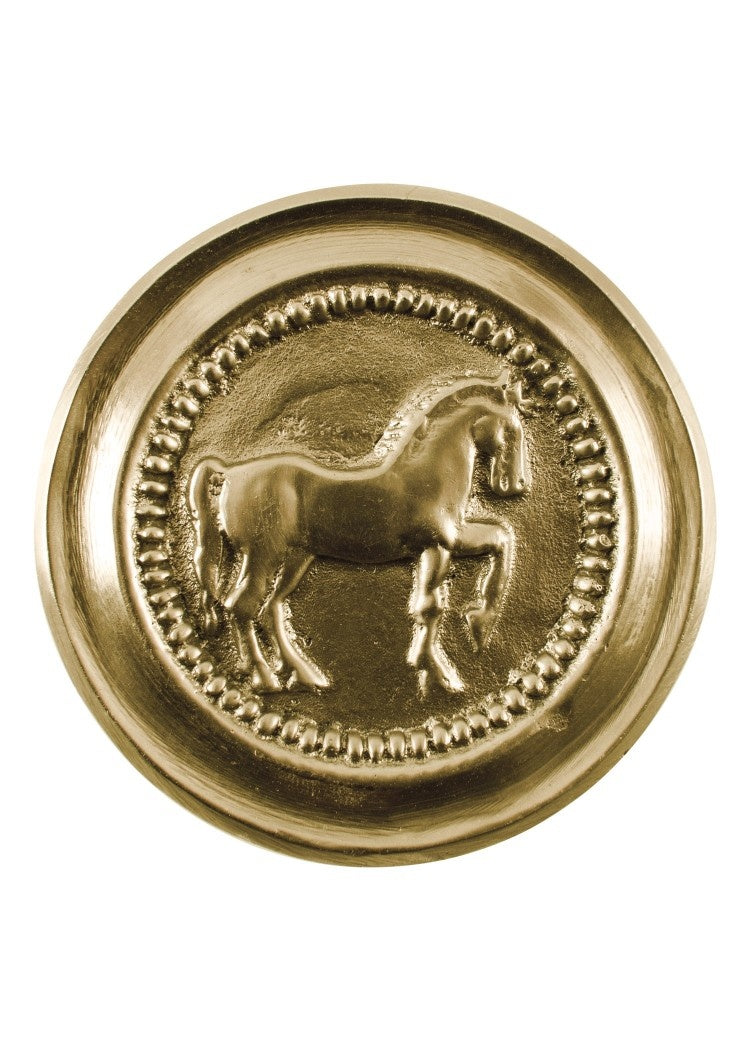 Roman phalera horse gold colour