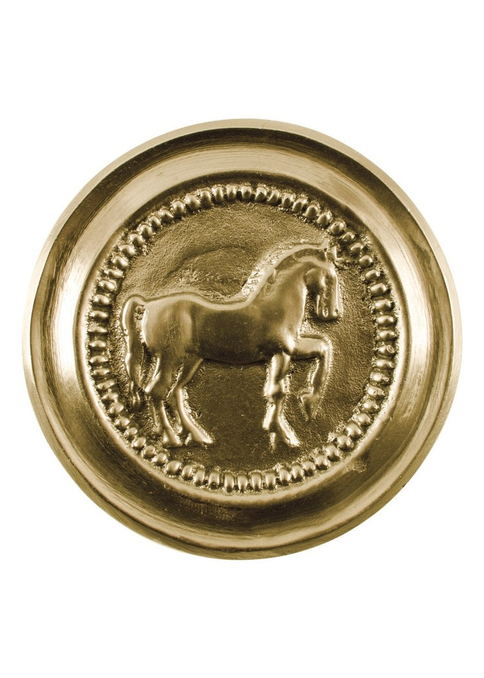 Roman phalera horse gold colour