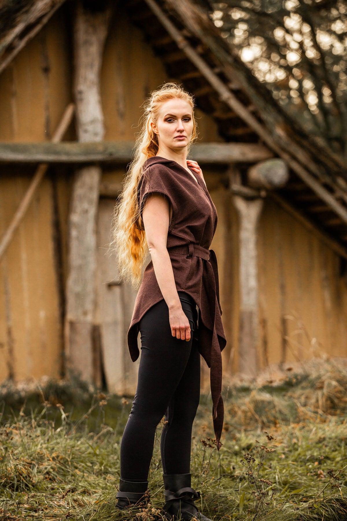 Ranger tunic Aldon, brown
