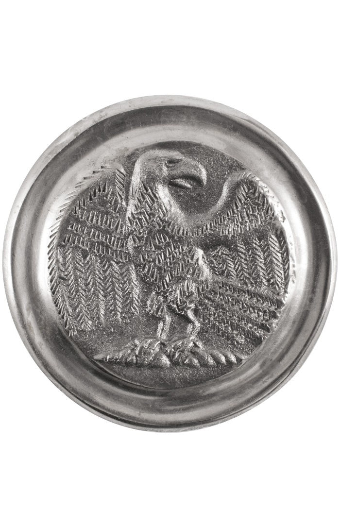 Roman phalera eagle silver colour