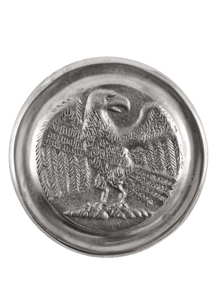 Roman phalera eagle silver colour