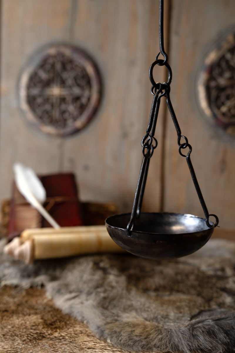 Early medieval oil lamp