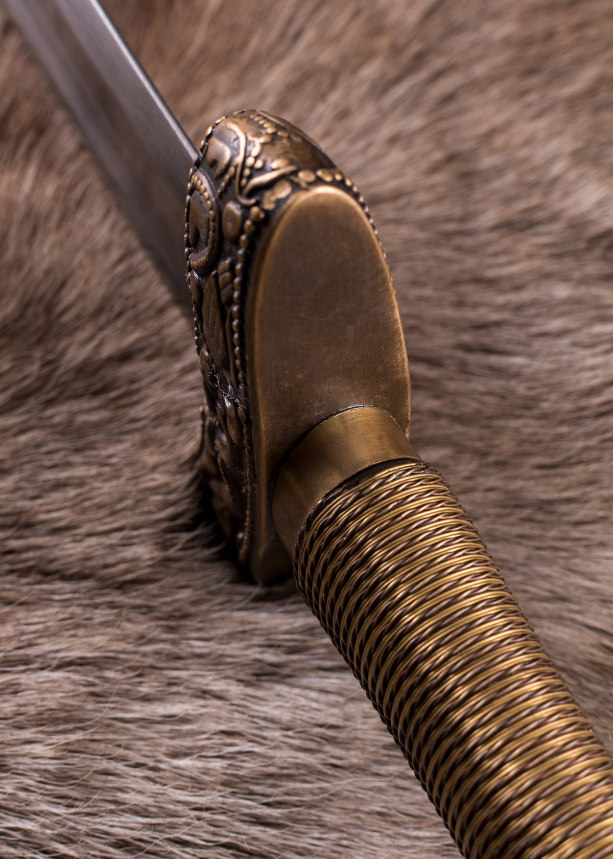 Viking sword Dybek, semi-sharp