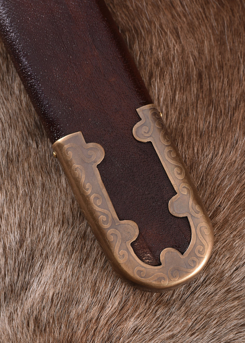 Vendelssvärd Uppsala, 600 till 700 talet, mässingsfäste, halvvass