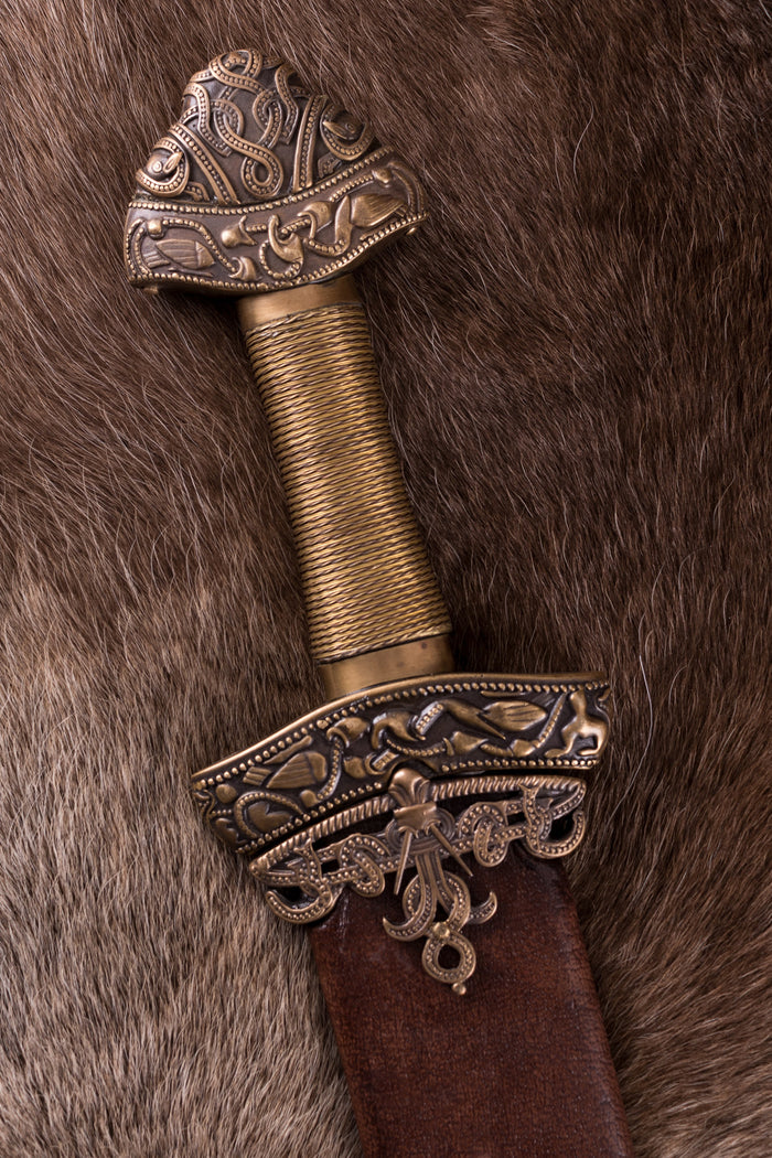 Viking sword Dybek, semi-sharp