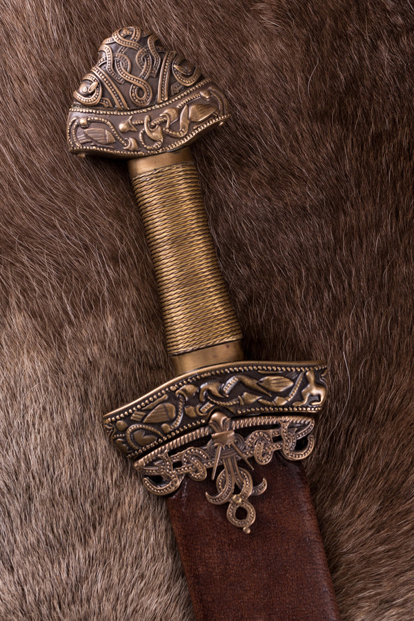 Viking sword Dybek, semi-sharp