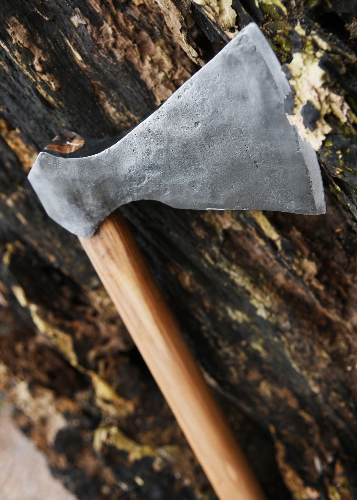 Viking Axe, Hand-Forged Steel, Type F, semi-sharp
