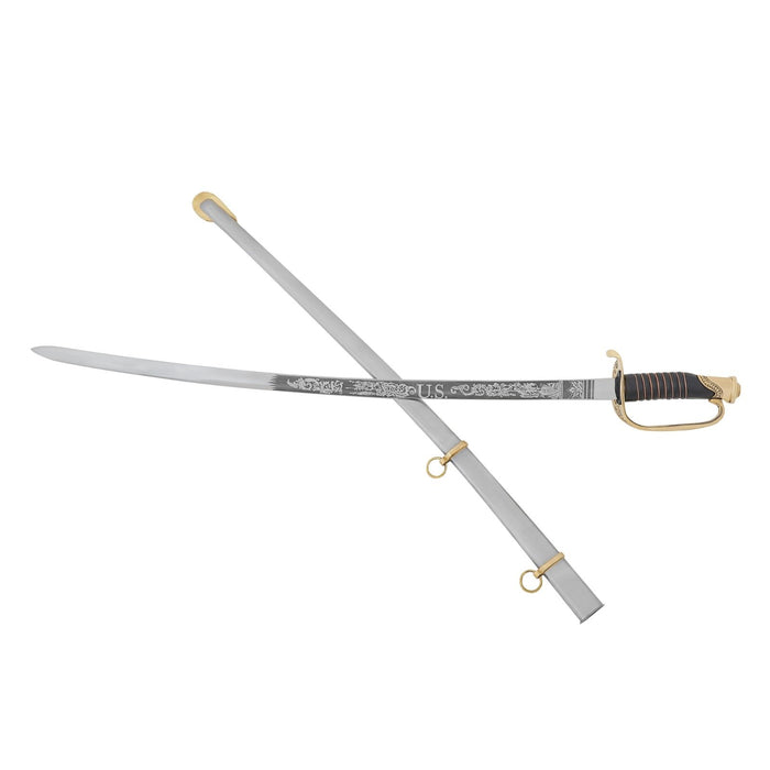 Cavalry Saber American Civil War with Engravings, semi-sharp