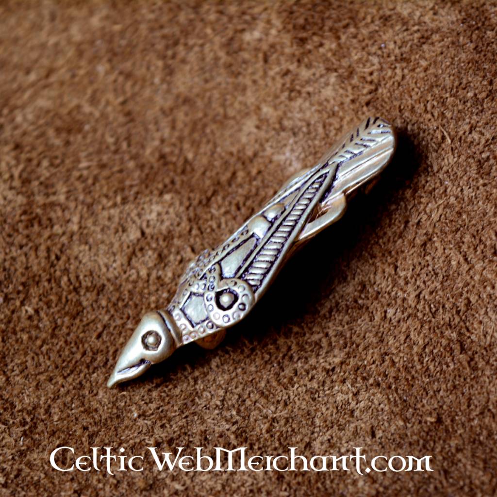 Vendel Bird Fibula Uppåkra, bronze