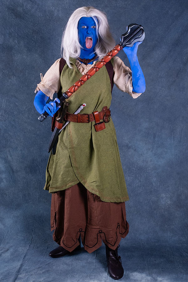 Överklänning Dala, lindgrön