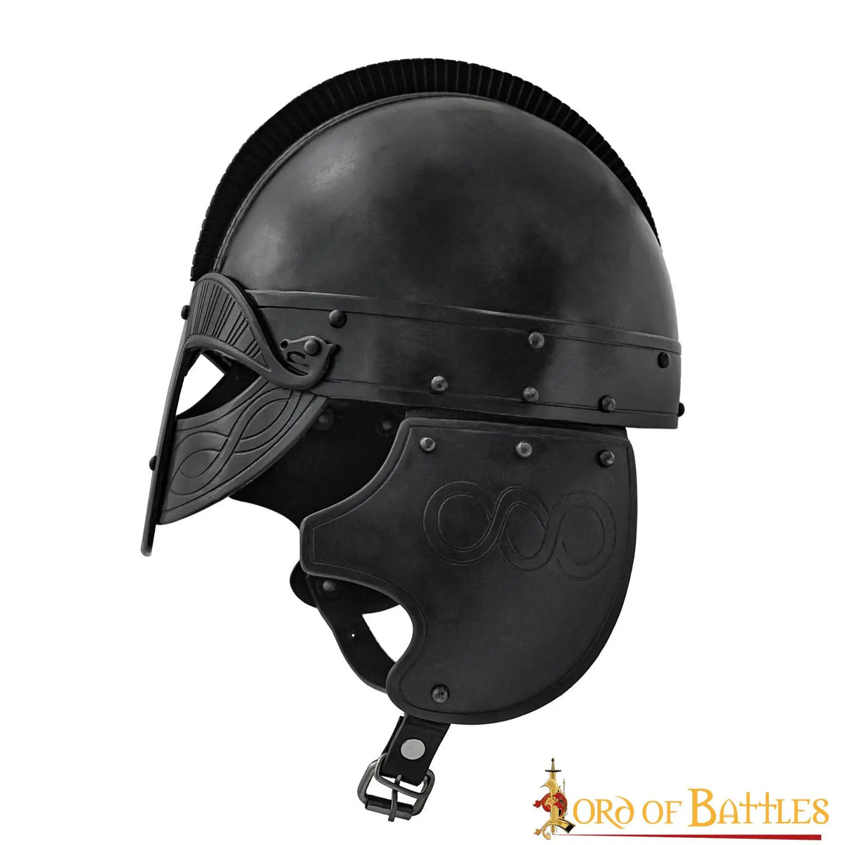 Germanic Vendel helmet, 1.6 mm