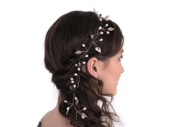 Diadem with leaves