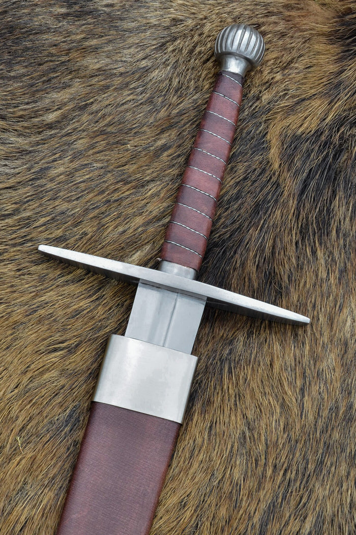 Hand-and-a-half sword Oakeshott type XIIIa, blunt (battle-ready)