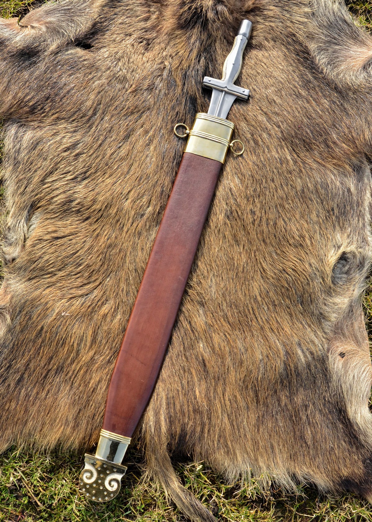 Greek Xiphos Campovolano, semi-sharp