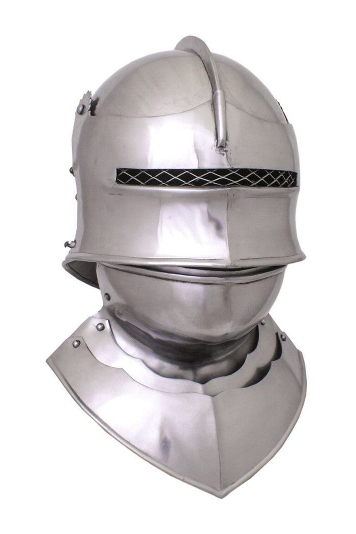 Gothic sallet (Metropolitan Museum of Art), 2 mm (battle-ready)