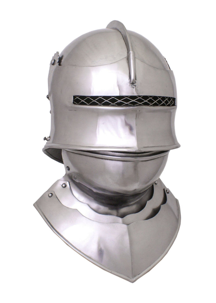 Gothic sallet (Metropolitan Museum of Art), 2 mm (battle-ready)