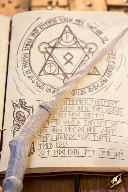 Wand Druid, white