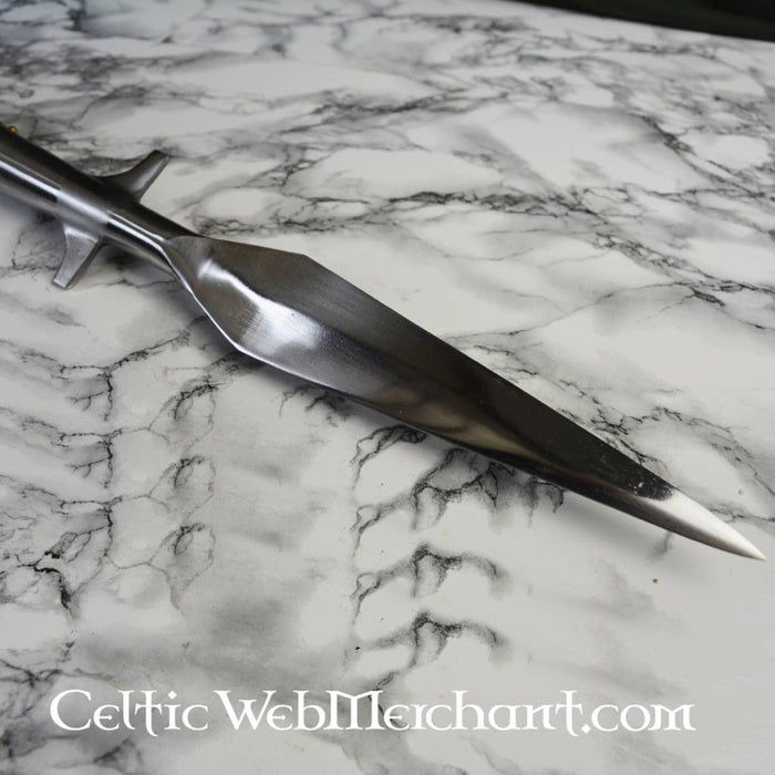 Viking spear, semi-sharp