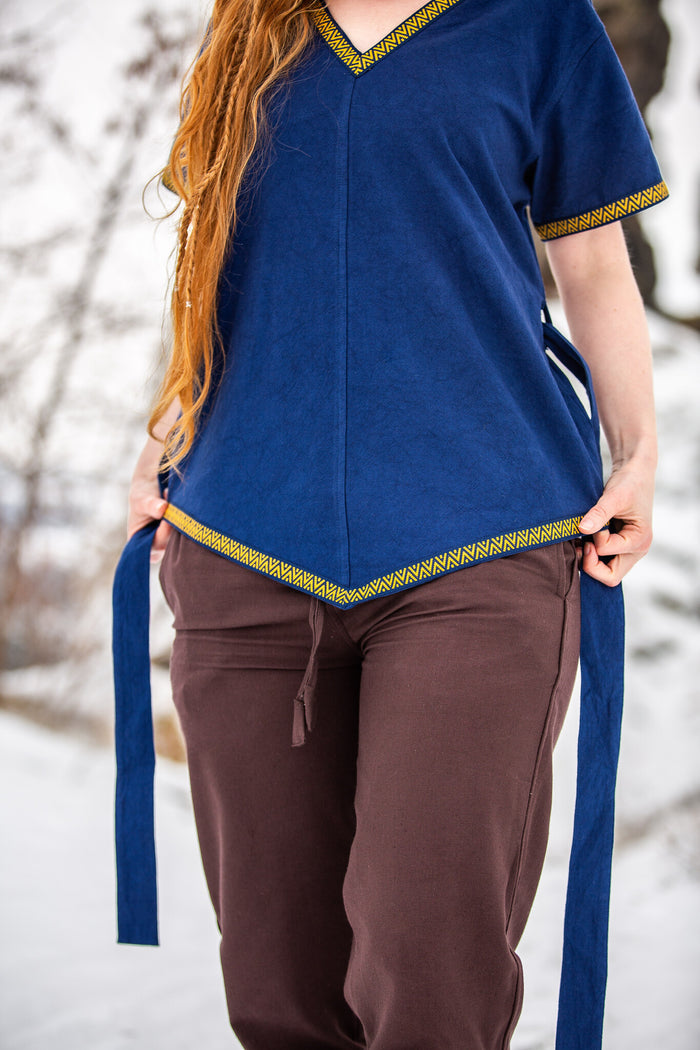 Valkyrie tunic Brynhild, blue