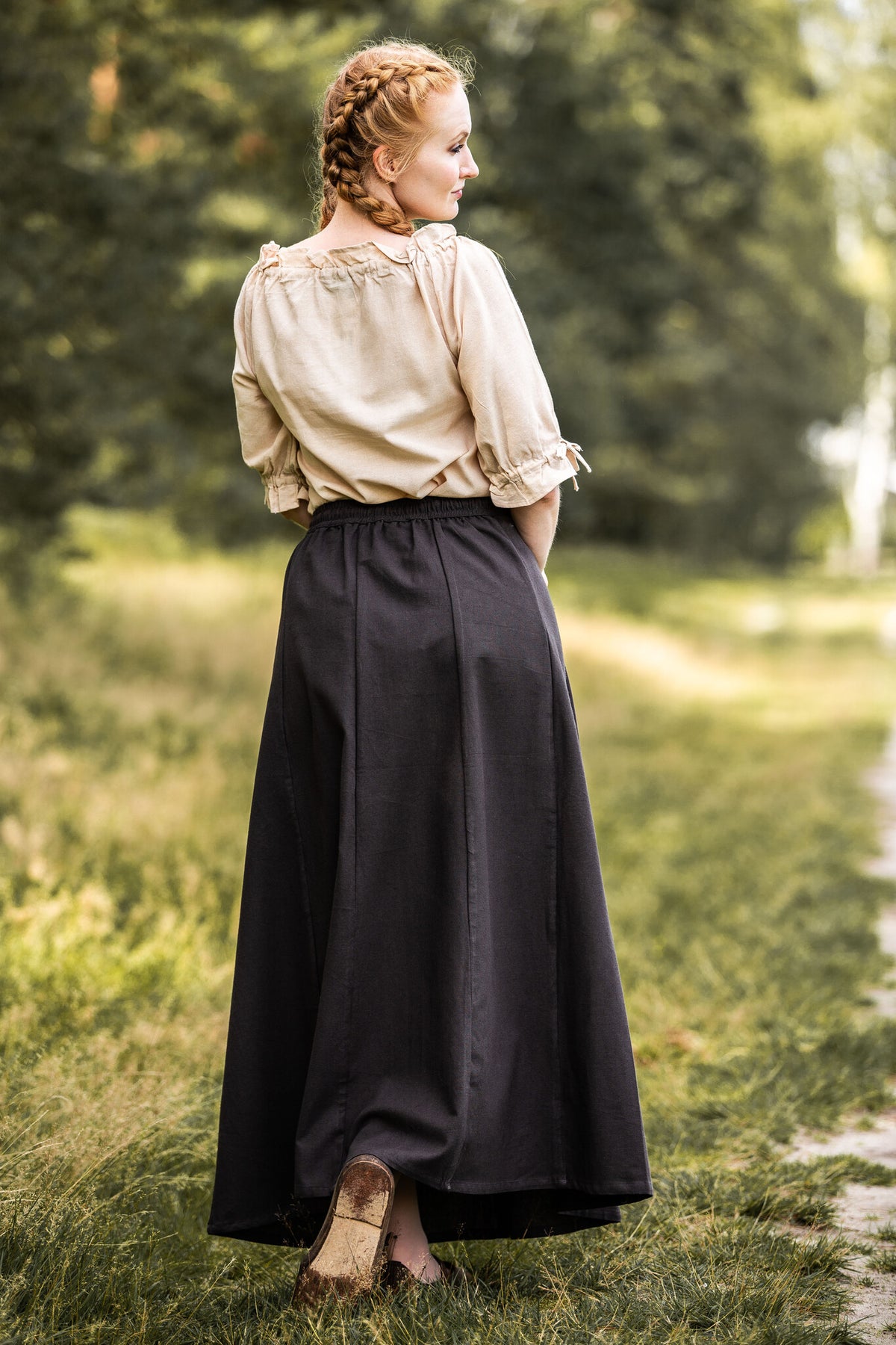 Skirt Jutta, brown