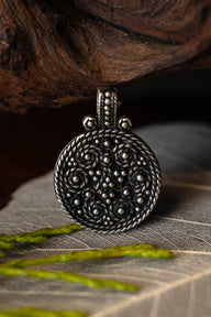 Viking Birka shield amulet, grave 943, silvered bronze