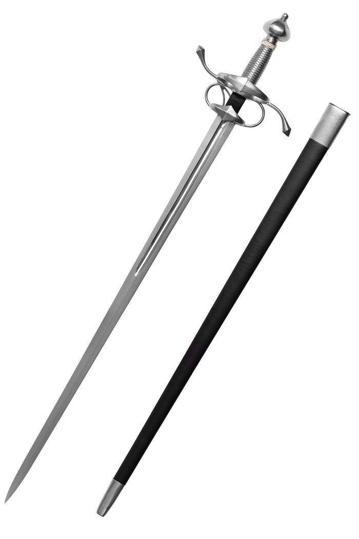 Side Sword with steel wire grip, sharp