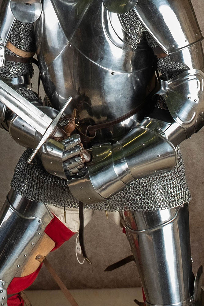 15th century Milanese gauntlets, 1.6 mm