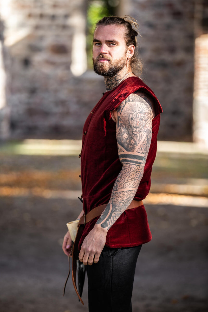 Sent 1500 tals dubbelknäppt jacka Watergeuzen, röd