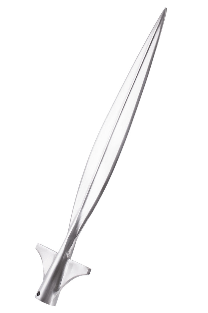Leaf-Shaped Winged Spearhead, approx. 43.5 cm, semi-sharp